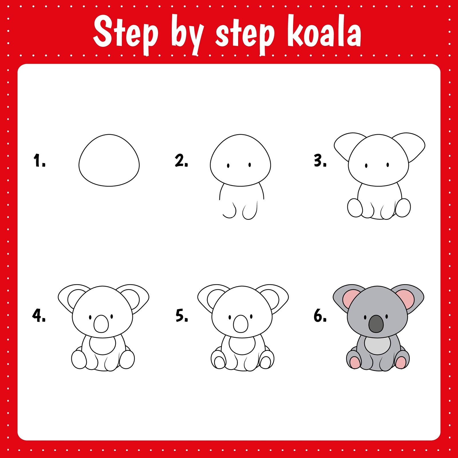 How to Draw a Koala - Draw Advisor