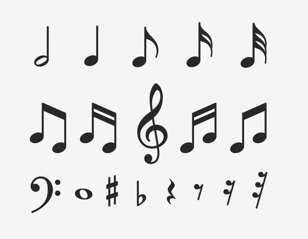 music notes that you can draw