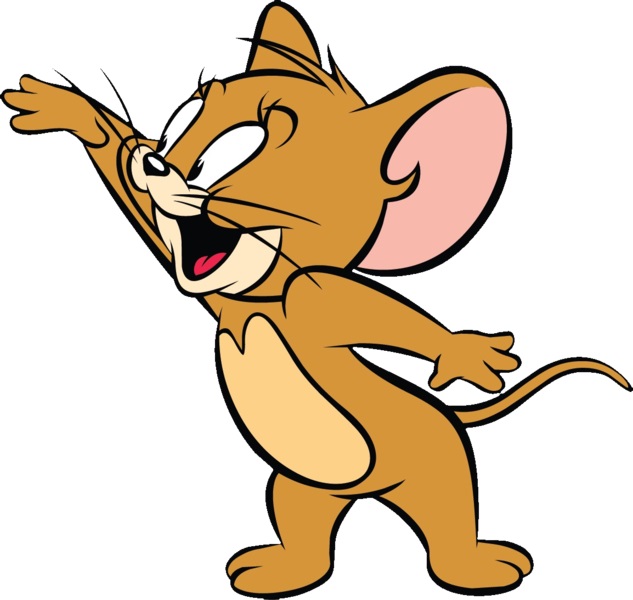 drawing of jerry mouse from tom and jerry cartoon