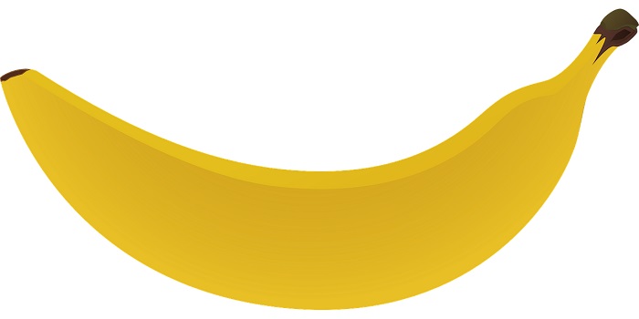 basic banana drawing for kids to follow