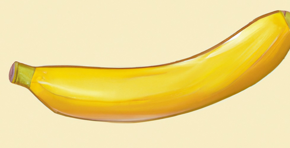 digital art drawing of a banana professional