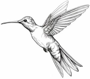How to Draw a Hummingbird - Draw Advisor