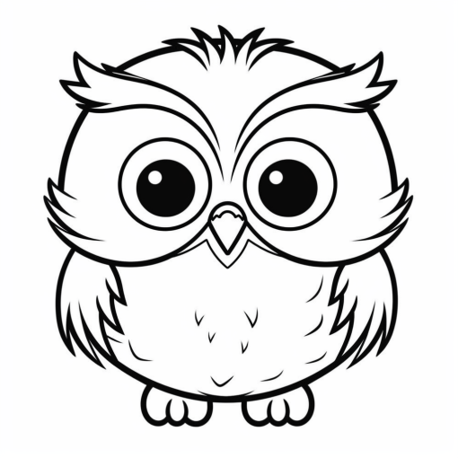 10 Free Printable Owl Coloring Pages - Draw Advisor