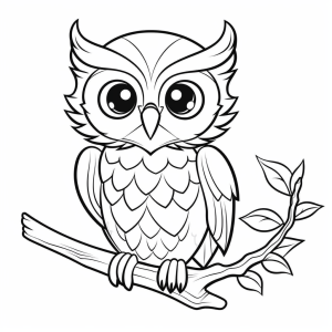 10 Free Printable Owl Coloring Pages - Draw Advisor