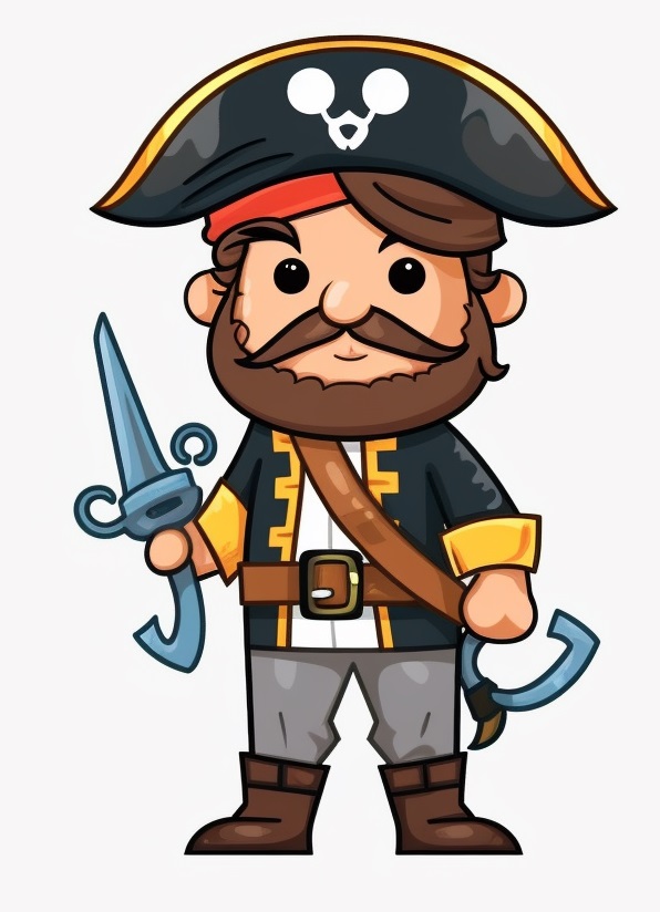 pirate drawing