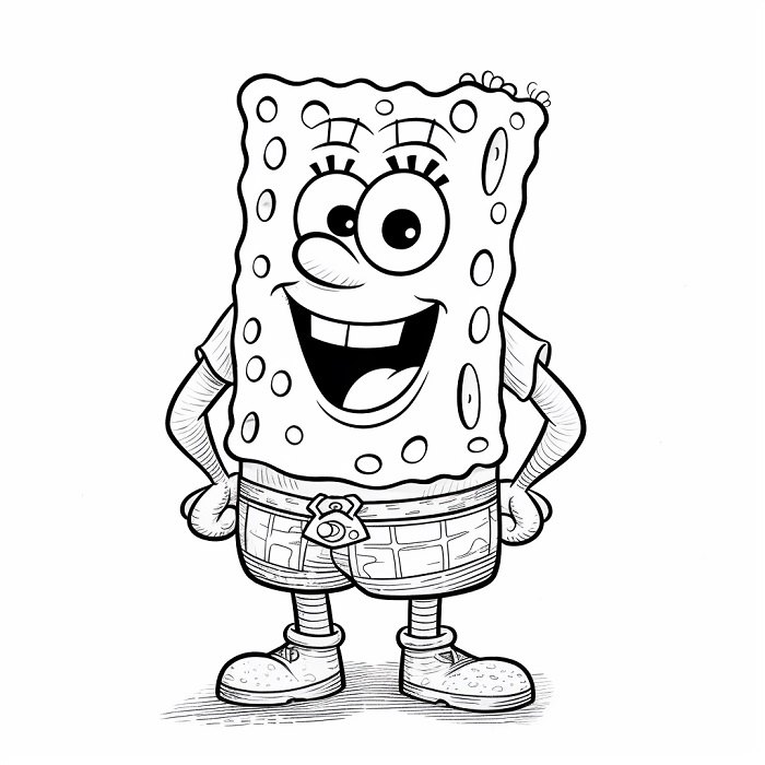 spongebob squarepants drawing 1