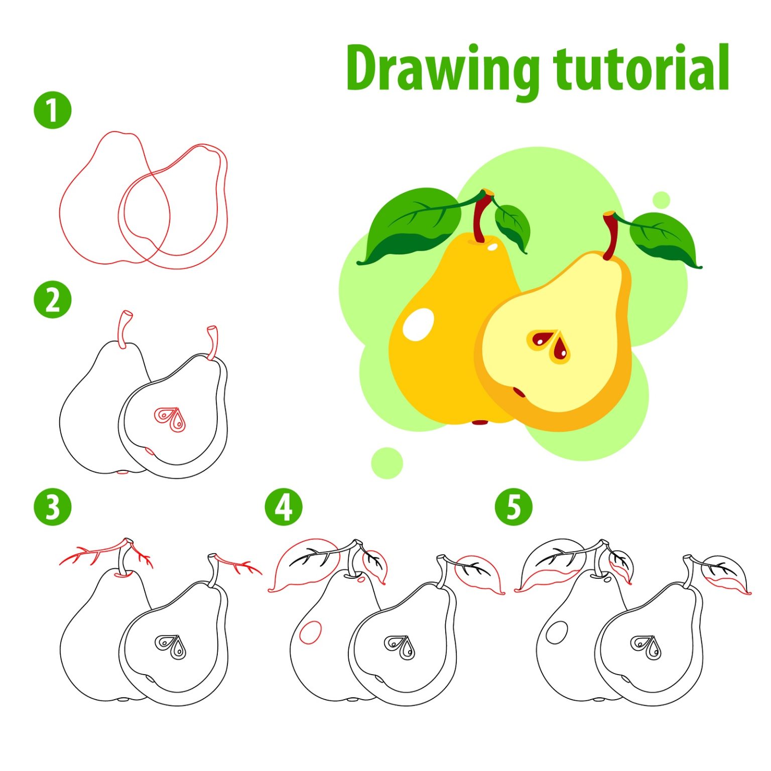 How to Draw a Pear Draw Advisor